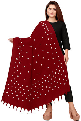DHWANIX LOOK Cotton Blend Printed Women Dupatta