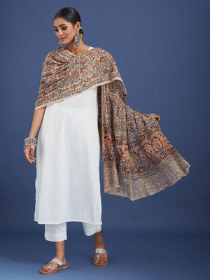 Taavi Pure Cotton Printed Women Dupatta