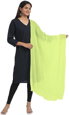ABE Pure Cotton Solid Women Dupatta