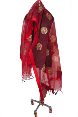 The SDF India Organza Embroidered Women Dupatta