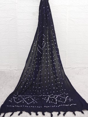 WINSSUTRA Rayon Hand Painted Women Dupatta