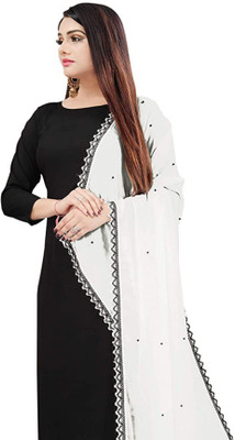 Sekmany Chiffon Self Design Women Dupatta