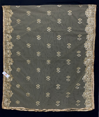 Rising Sun Dupatta and Stoles Net Embroidered Women Dupatta
