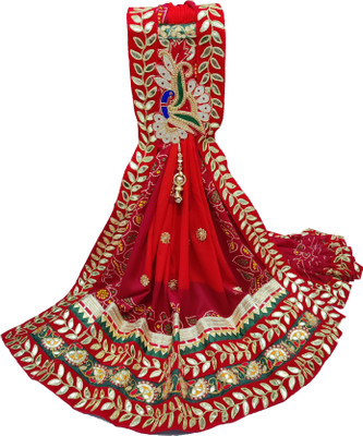 Ranisatiya Creation Poly Georgette Embroidered Women Dupatta