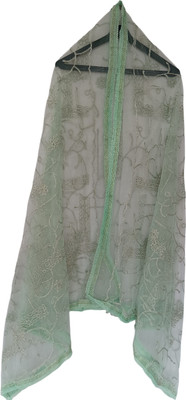 m.r synthetics Net Embroidered Women Dupatta