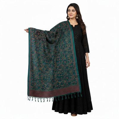 Traditions Bazaar Art Silk, Bhagalpuri Silk Printed Women Dupatta