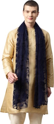 WEAVERS VILLA Net Embroidered Men Dupatta