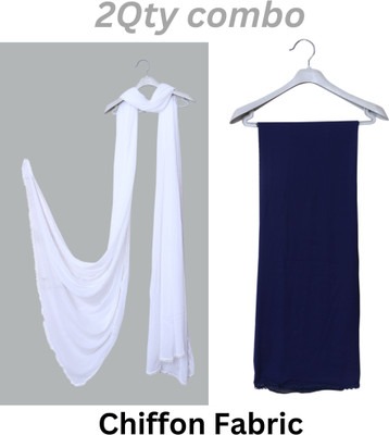 INVENT FASHION Chiffon Solid Women Dupatta