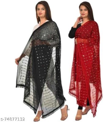 Chiffon Chiffon Embellished Women Dupatta