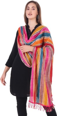 ALL IN ONE Cotton Blend Self Design Women Dupatta