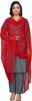 Kemza Net Embellished Women Dupatta