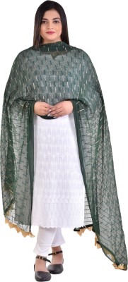 INVENT FASHION Chiffon Embroidered Women Dupatta