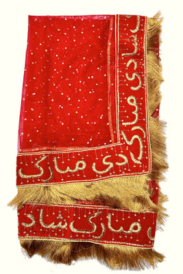 VEERLABDHI Net Embroidered Women Dupatta