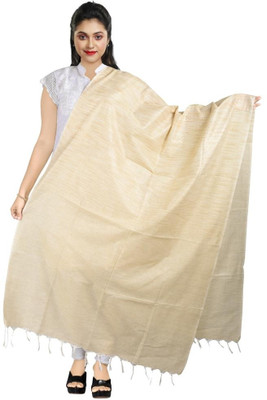 ANJURA DRESSES Khadi Cotton Self Design Women Dupatta