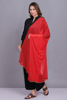 AXOLOTL Net Self Design Women Dupatta