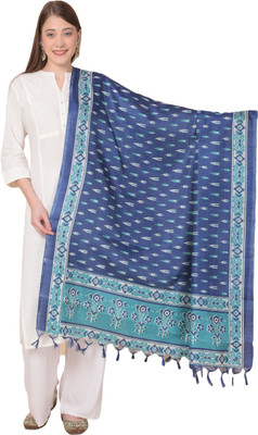 A R SILK DUPATTA HUB Cotton Silk Floral Print Women Dupatta