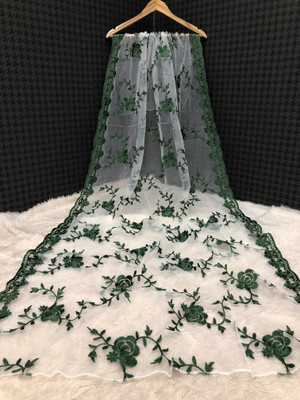 Miss Lady Fashion Net Embroidered Women Dupatta