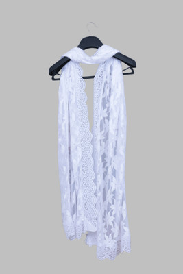 Trendz Hack Net Solid Women Dupatta