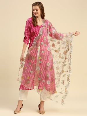 DUPATTA BAZAAR Net Embroidered Women Dupatta