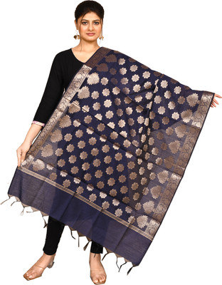 Naveera Cotton Silk Woven Women Dupatta