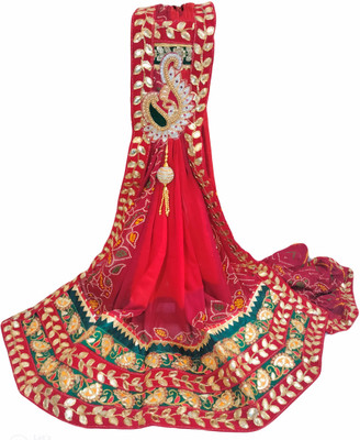 Avilhara Poly Georgette Embroidered Women Dupatta