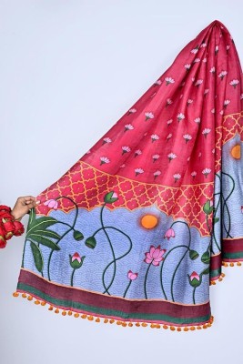 KAHIRAA WHOLETEX Polycotton Printed Women Dupatta