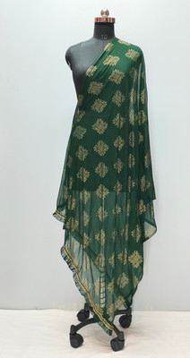 Nayerang Chiffon Self Design Women Dupatta