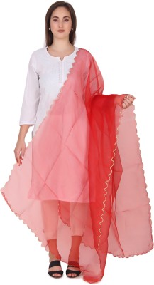 Traditions Bazaar Organza Solid Women Dupatta