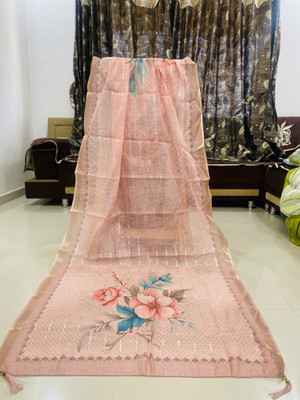 Chuni Chiffon Floral Print Women Dupatta