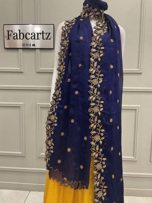 SHREE CREATION Chiffon Embroidered Women Dupatta