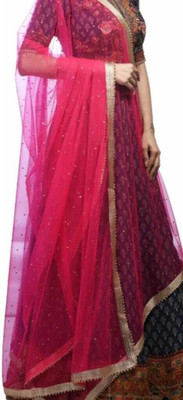 Sai fashions store Net Solid Women Dupatta