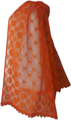 shakti Net Self Design Women Dupatta