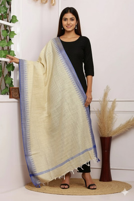 Hut Khadi Cotton Solid Women Dupatta