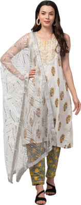 awkfull Net Embroidered Women Dupatta