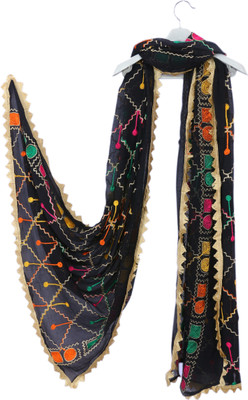 INVENT FASHION Chiffon Embroidered Women Dupatta