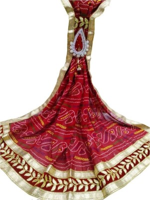 suratfashions Poly Georgette Printed Women Dupatta