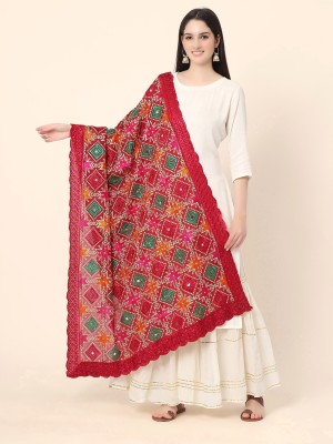 phulkari Chiffon Embroidered Women Dupatta