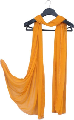 VELORA Chiffon Solid Women Dupatta