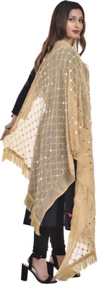 INVENT FASHION Chiffon Embellished Women Dupatta