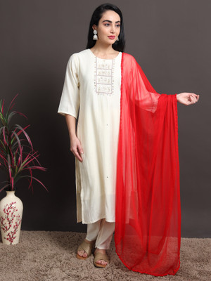 Miraan Chiffon Solid Women Dupatta