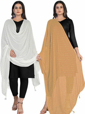 Kemza Chiffon Embellished Women Dupatta