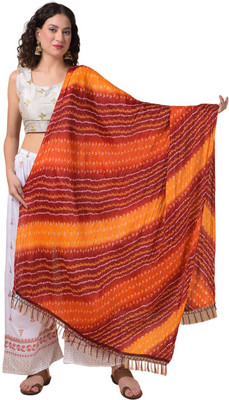 A R SILK DUPATTA HUB Cotton Silk Self Design Women Dupatta