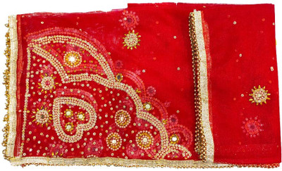 ShineBerry Cotton Silk, Art Silk Self Design Women Dupatta