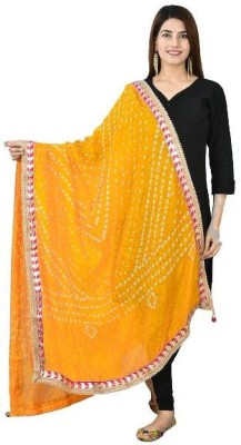 Attnico Art Silk Printed Women Dupatta