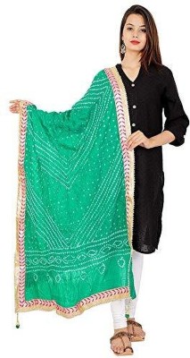 TMT HUB Silk Blend Self Design Women Dupatta