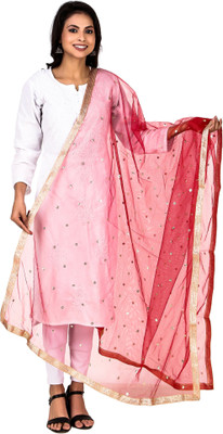 Traditions Bazaar Net Embroidered Women Dupatta