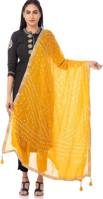 GG TEXTILE Art Silk Hand Painted Women Dupatta