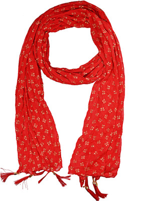 YOUTHQUAKE Chiffon Printed Women Dupatta