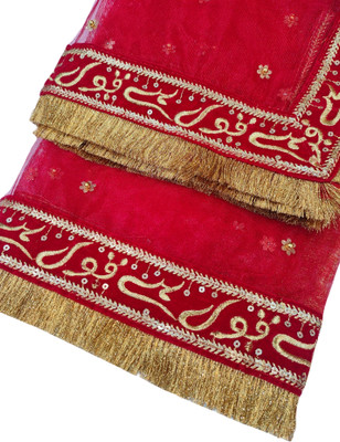 Navti Creations Net Embellished Women Dupatta