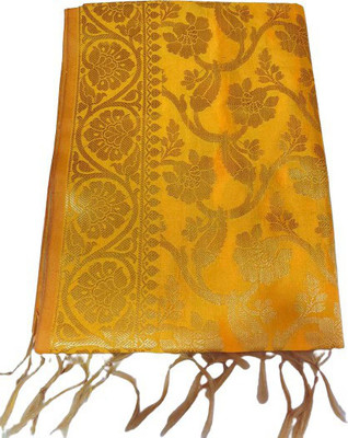 APNA KAPDA BAZAAR Silk Blend Woven Women Dupatta